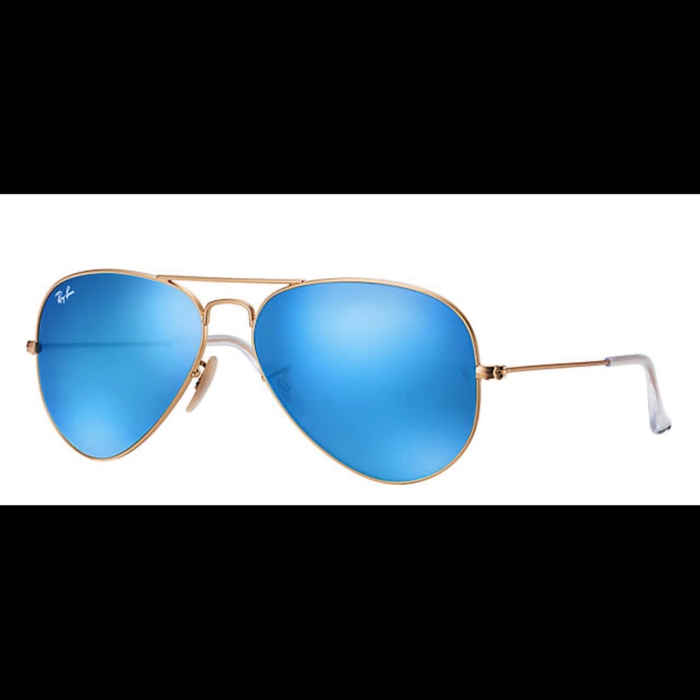 RAY BAN AVIATOR FLASH LENSES